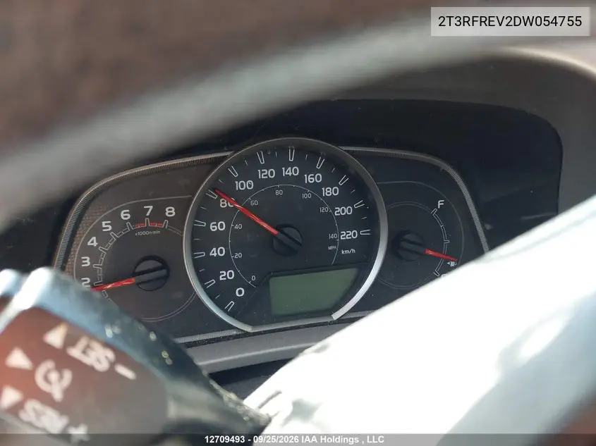 2013 TOYOTA RAV 4 VIN 2T3RFREV2DW054755 — фото 7