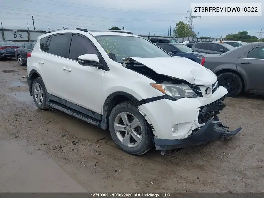 TOYOTA RAV 4 2013, VIN 2T3RFREV1DW010522