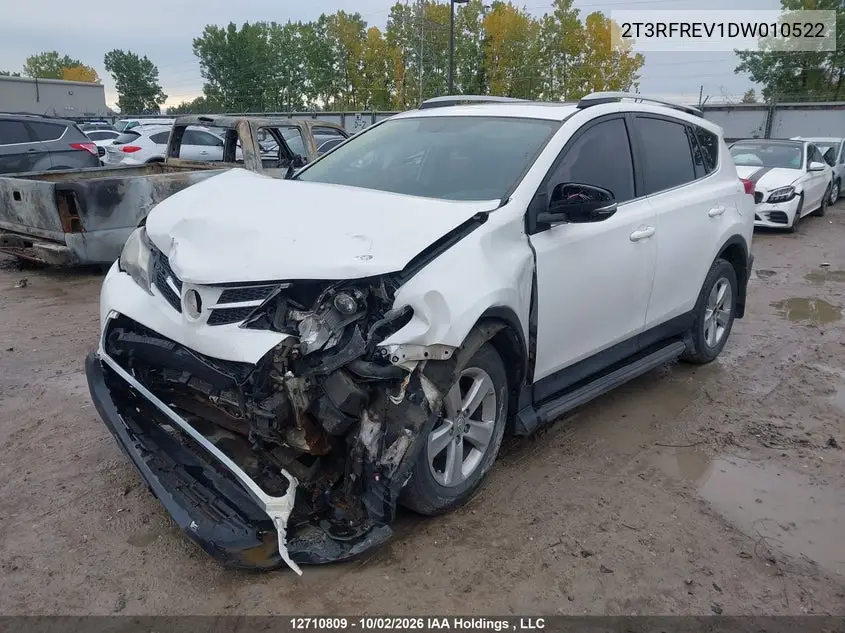 2013 TOYOTA RAV 4 VIN 2T3RFREV1DW010522 — фото 2