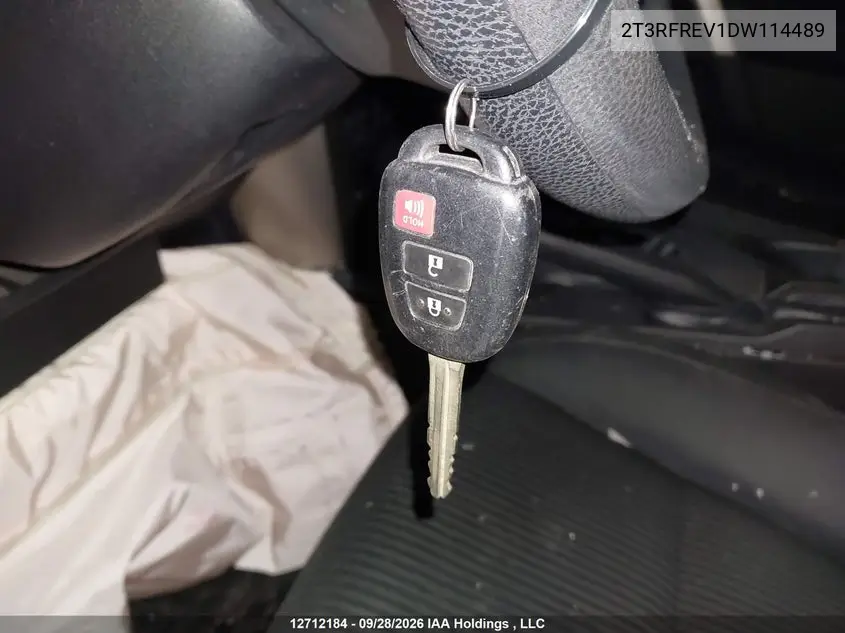 2013 TOYOTA RAV 4 VIN 2T3RFREV1DW114489 — фото 11