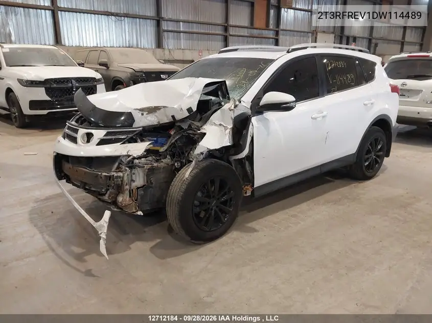 2013 TOYOTA RAV 4 VIN 2T3RFREV1DW114489 — фото 2