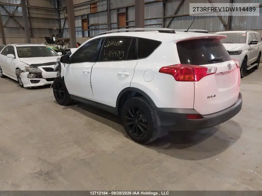 2013 TOYOTA RAV 4 VIN 2T3RFREV1DW114489 — фото 3