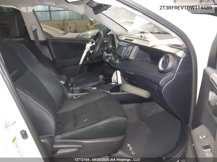 2013 TOYOTA RAV 4 VIN 2T3RFREV1DW114489 — фото 5