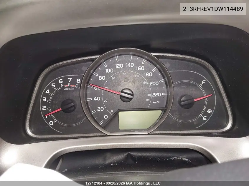 2013 TOYOTA RAV 4 VIN 2T3RFREV1DW114489 — фото 7