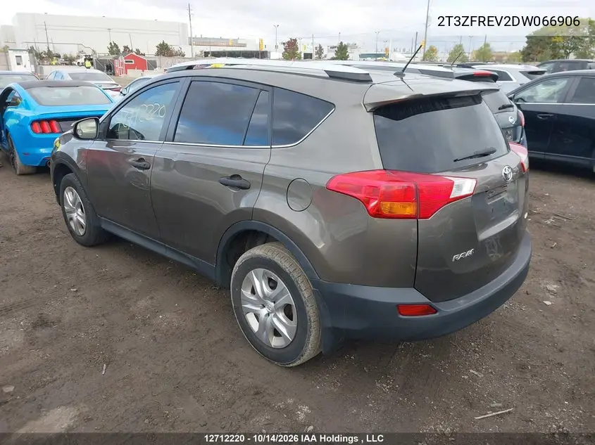 2013 TOYOTA RAV 4 VIN 2T3ZFREV2DW066906 — фото 3