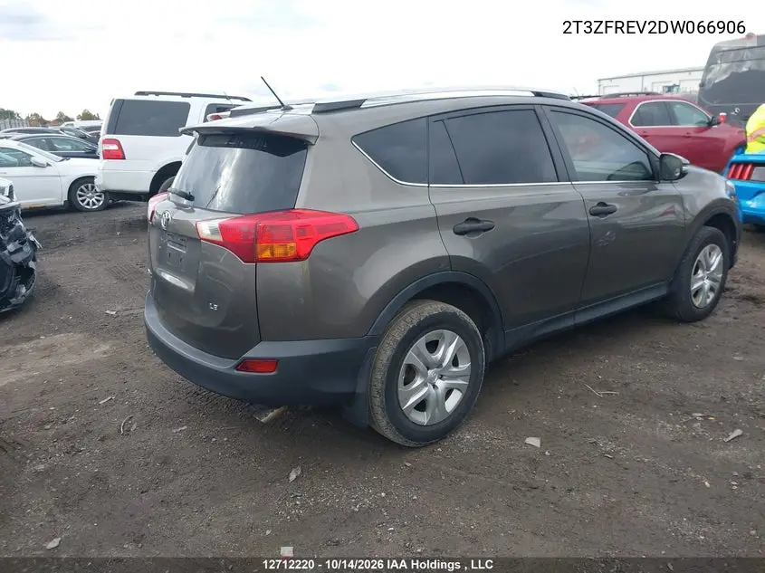 2013 TOYOTA RAV 4 VIN 2T3ZFREV2DW066906 — фото 4
