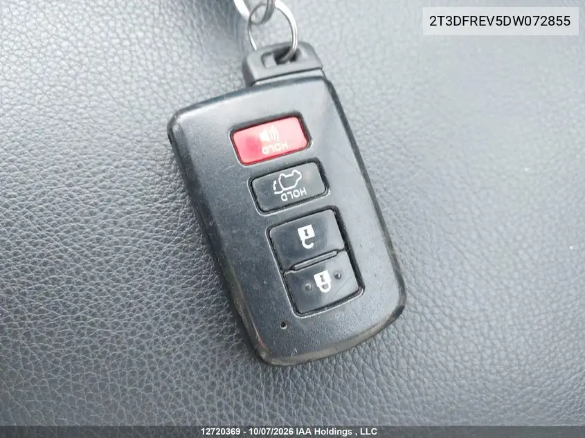 2013 TOYOTA RAV 4 VIN 2T3DFREV5DW072855 — фото 11