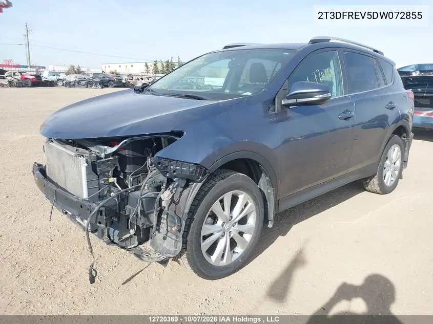 2013 TOYOTA RAV 4 VIN 2T3DFREV5DW072855 — фото 2