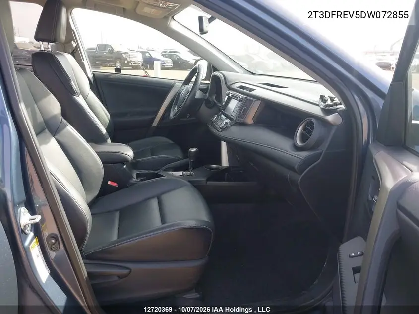 2013 TOYOTA RAV 4 VIN 2T3DFREV5DW072855 — фото 5