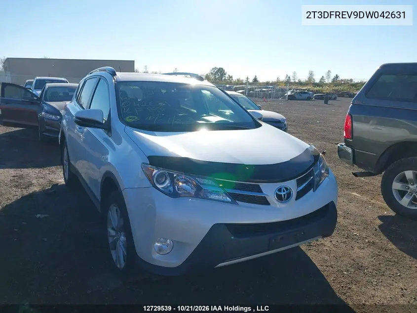 TOYOTA RAV 4 2013, VIN 2T3DFREV9DW042631