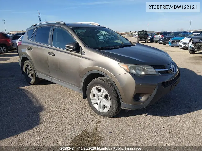 TOYOTA RAV 4 2013, VIN 2T3BFREV4DW122121