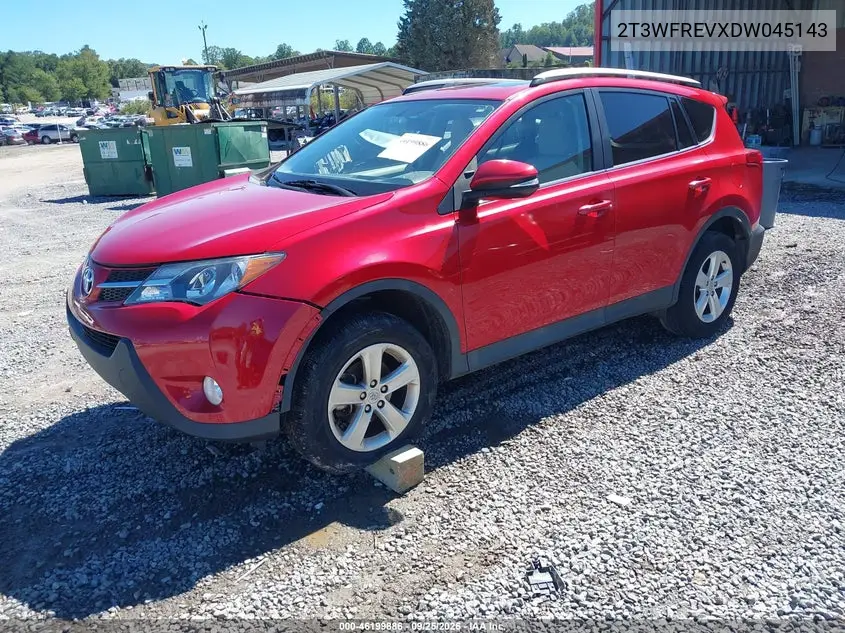 2013 TOYOTA RAV 4 VIN 2T3WFREVXDW045143 — фото 2