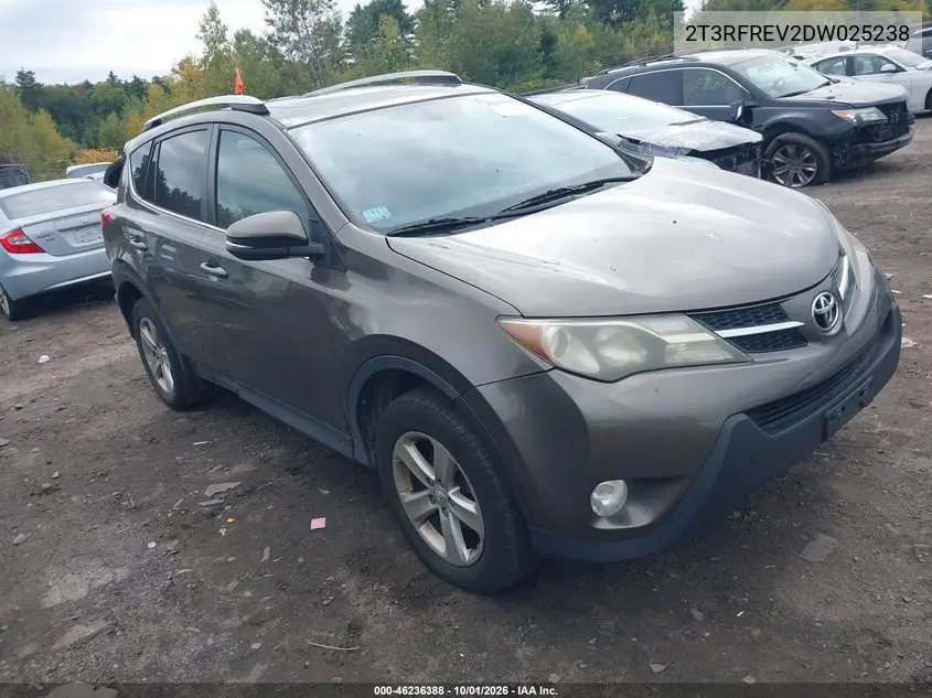 TOYOTA RAV 4 2013, VIN 2T3RFREV2DW025238