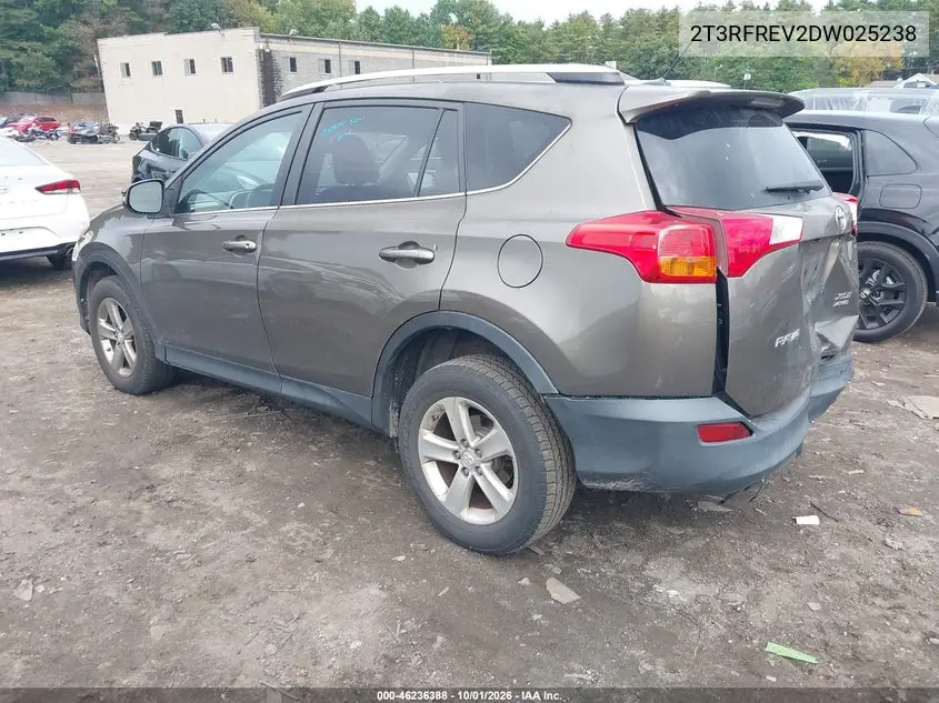 2013 TOYOTA RAV 4 VIN 2T3RFREV2DW025238 — фото 3