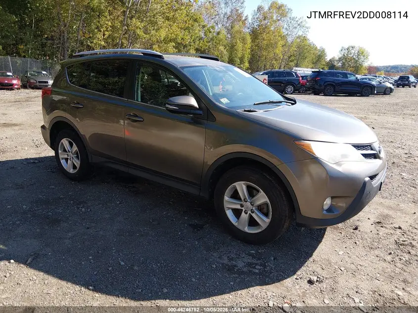 TOYOTA RAV 4 2013, VIN JTMRFREV2DD008114