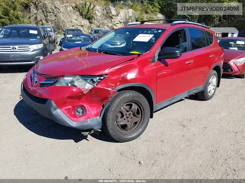 2013 TOYOTA RAV 4 VIN JTMBFREV9DD024098 — фото 2