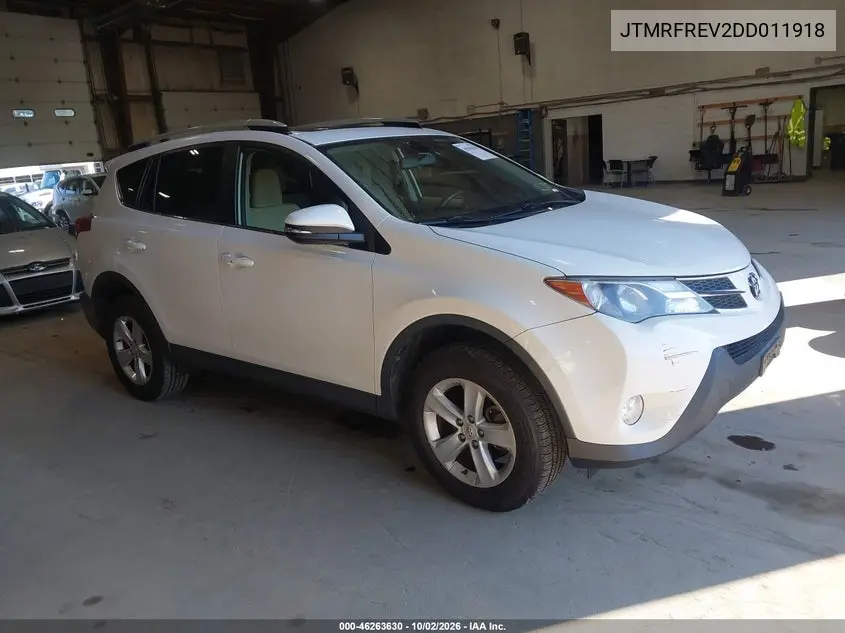 TOYOTA RAV 4 2013, VIN JTMRFREV2DD011918