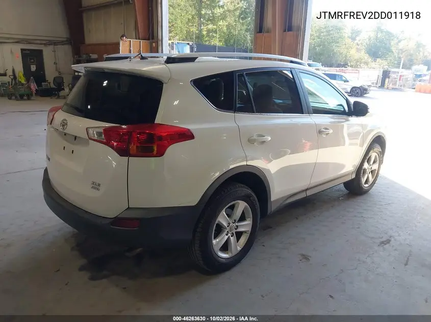 2013 TOYOTA RAV 4 VIN JTMRFREV2DD011918 — фото 4