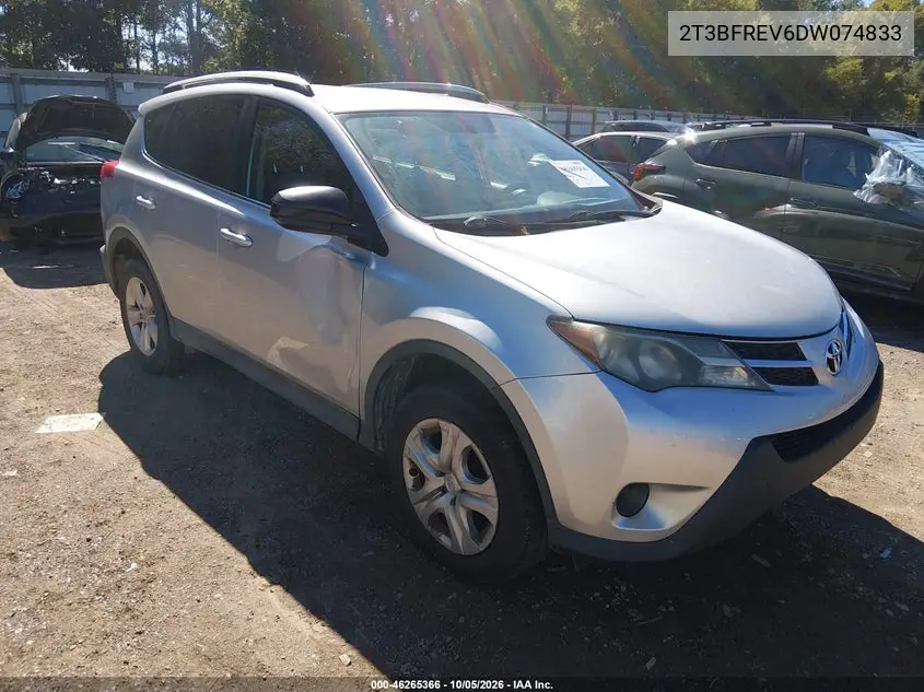 TOYOTA RAV 4 2013, VIN 2T3BFREV6DW074833
