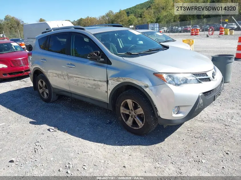 TOYOTA RAV 4 2013, VIN 2T3WFREV5DW014320