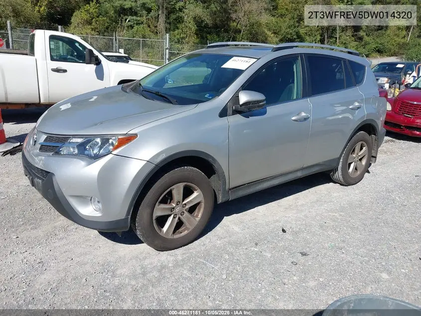 2013 TOYOTA RAV 4 VIN 2T3WFREV5DW014320 — фото 2