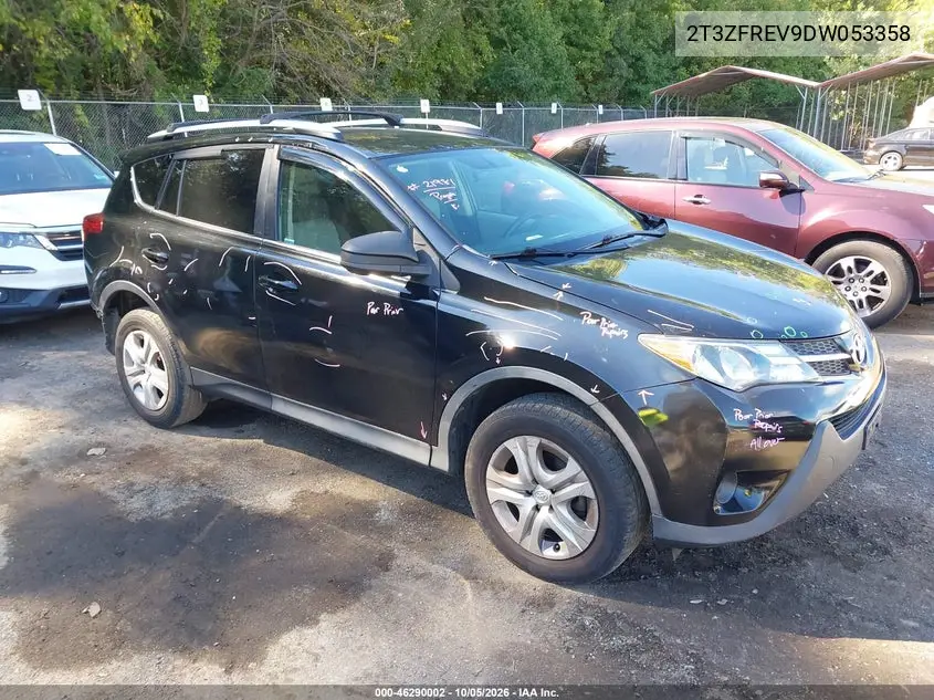 TOYOTA RAV 4 2013, VIN 2T3ZFREV9DW053358