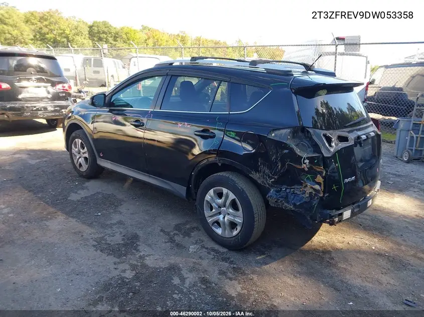 2013 TOYOTA RAV 4 VIN 2T3ZFREV9DW053358 — фото 3