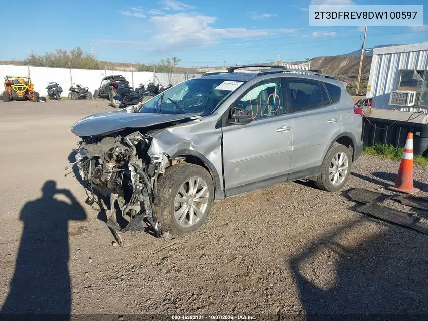 2013 TOYOTA RAV 4 VIN 2T3DFREV8DW100597 — фото 2