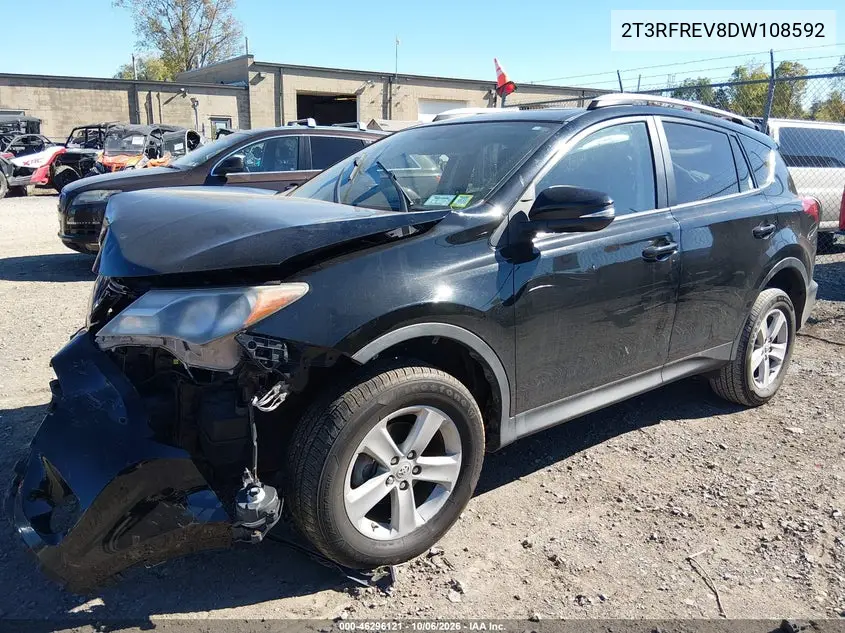 2013 TOYOTA RAV 4 VIN 2T3RFREV8DW108592 — фото 2