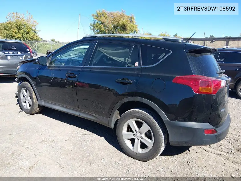 2013 TOYOTA RAV 4 VIN 2T3RFREV8DW108592 — фото 3