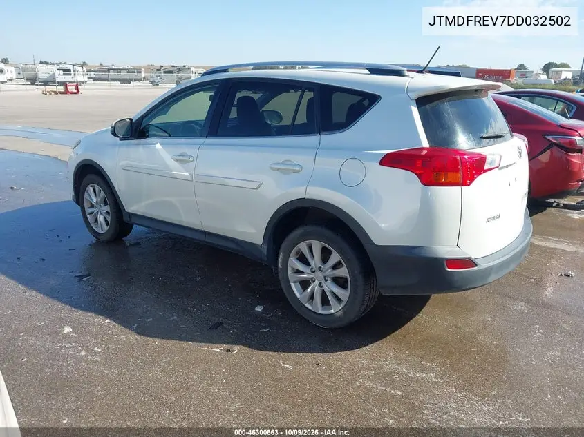 2013 TOYOTA RAV 4 VIN JTMDFREV7DD032502 — фото 3