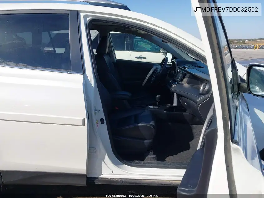 2013 TOYOTA RAV 4 VIN JTMDFREV7DD032502 — фото 5