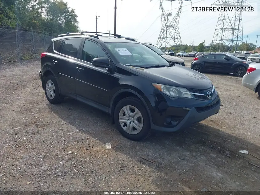 TOYOTA RAV 4 2013, VIN 2T3BFREV8DW122428