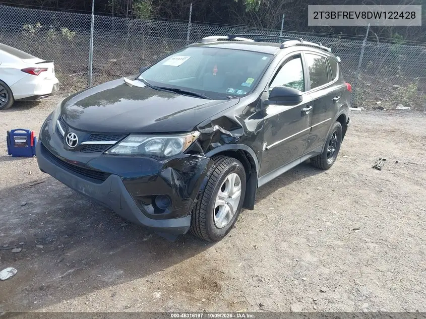 2013 TOYOTA RAV 4 VIN 2T3BFREV8DW122428 — фото 2