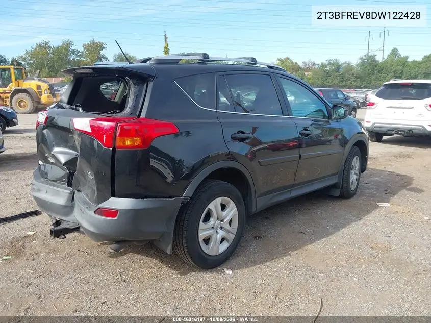 2013 TOYOTA RAV 4 VIN 2T3BFREV8DW122428 — фото 4