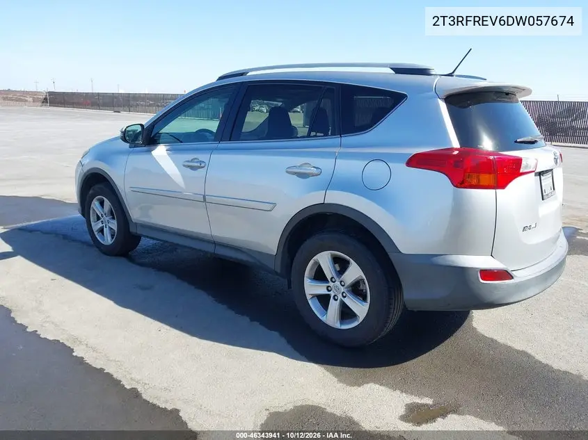 2013 TOYOTA RAV 4 VIN 2T3RFREV6DW057674 — фото 3