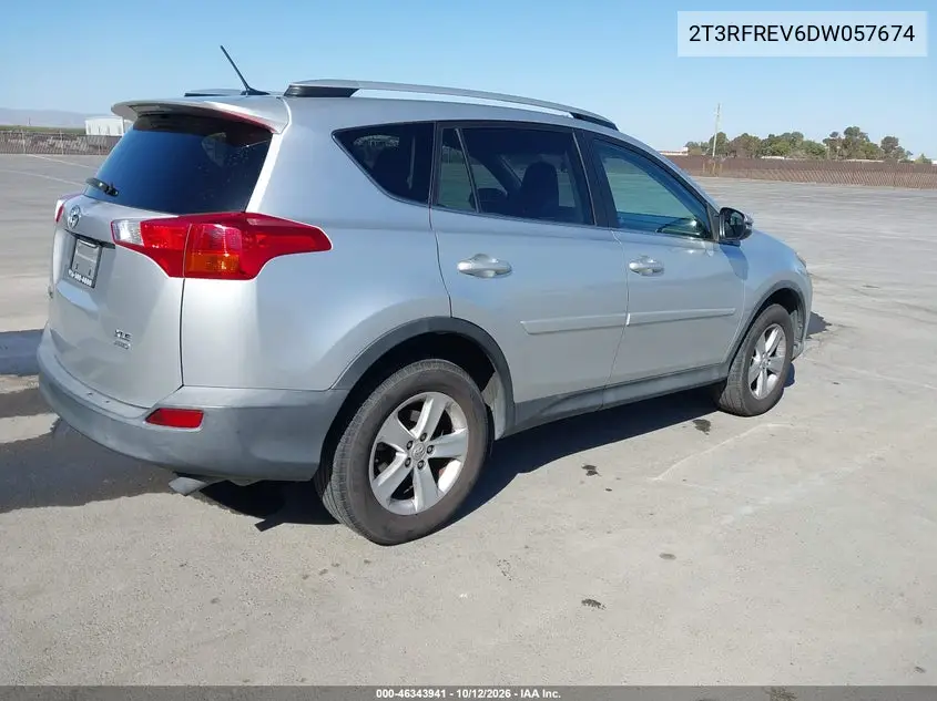 2013 TOYOTA RAV 4 VIN 2T3RFREV6DW057674 — фото 4
