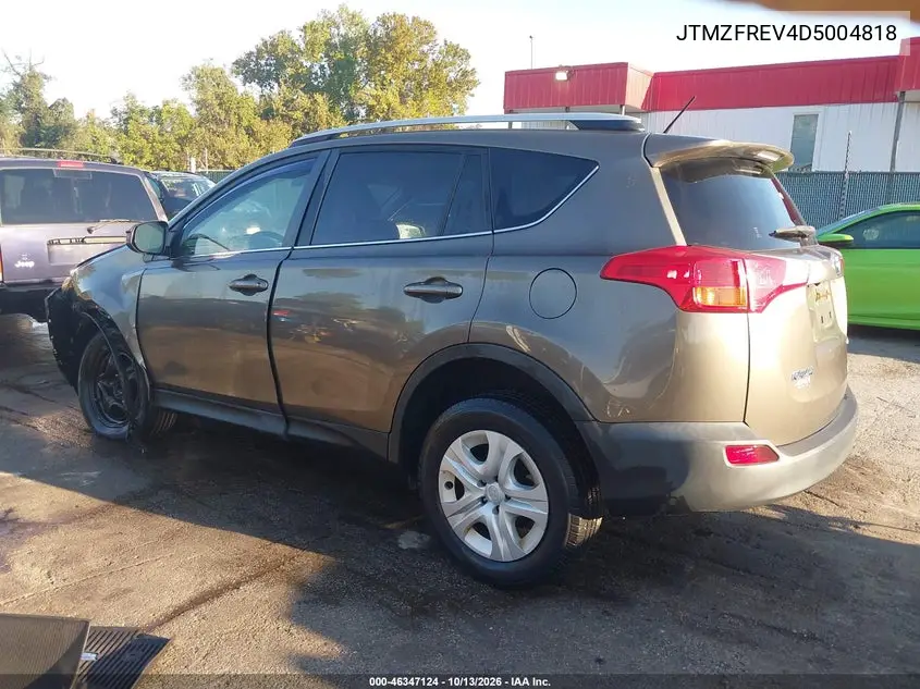 2013 TOYOTA RAV 4 VIN JTMZFREV4D5004818 — фото 3