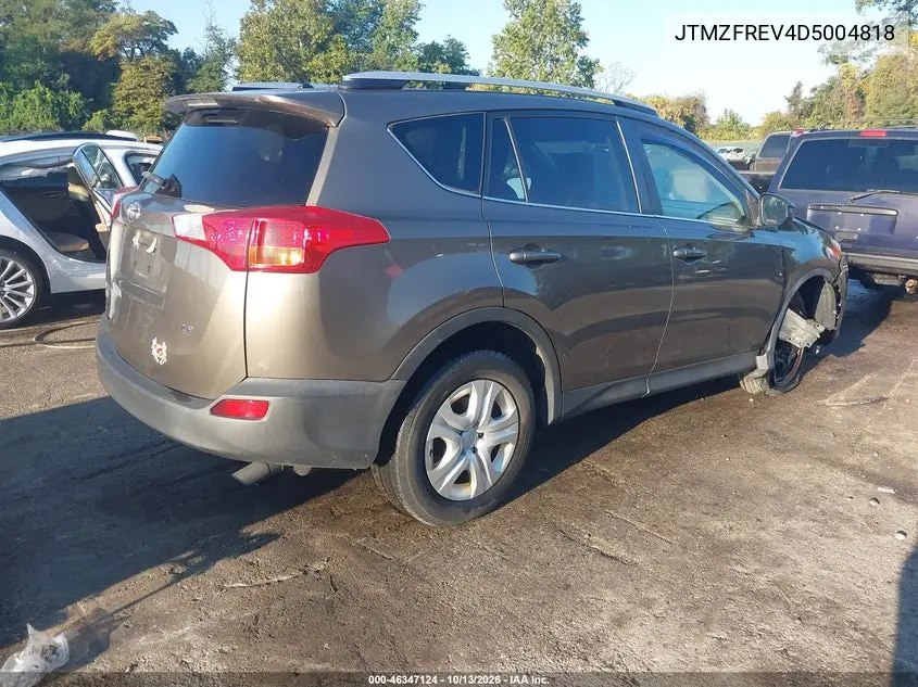 2013 TOYOTA RAV 4 VIN JTMZFREV4D5004818 — фото 4