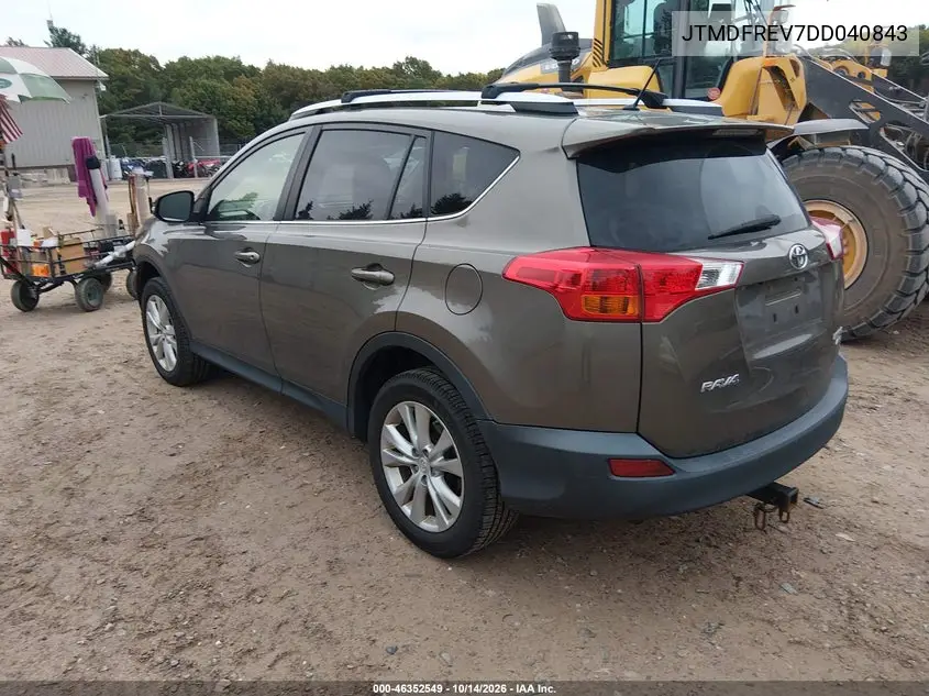 2013 TOYOTA RAV 4 VIN JTMDFREV7DD040843 — фото 3