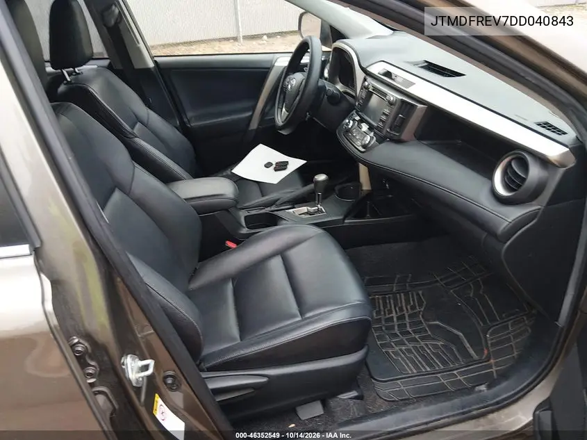 2013 TOYOTA RAV 4 VIN JTMDFREV7DD040843 — фото 5