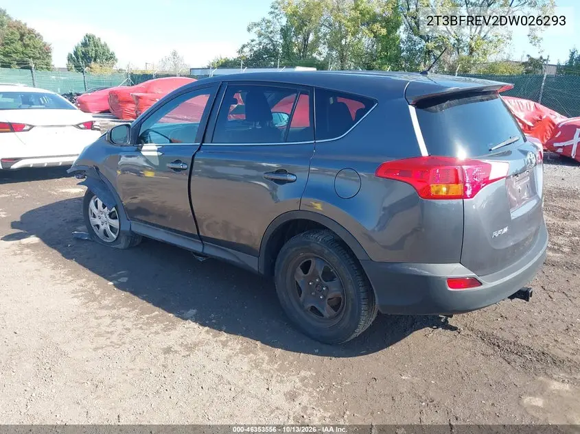 2013 TOYOTA RAV 4 VIN 2T3BFREV2DW026293 — фото 3