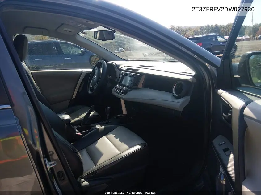 2013 TOYOTA RAV 4 VIN 2T3ZFREV2DW027930 — фото 5