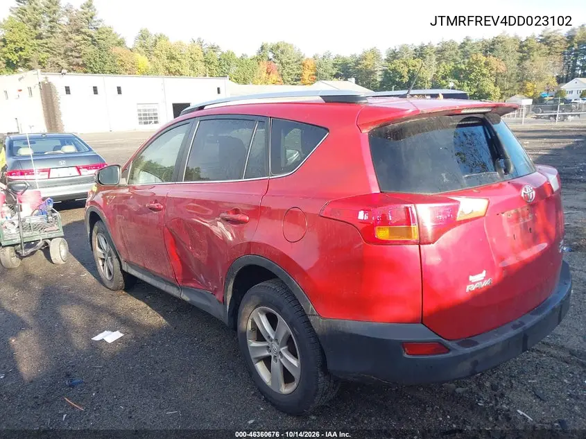 2013 TOYOTA RAV 4 VIN JTMRFREV4DD023102 — фото 3