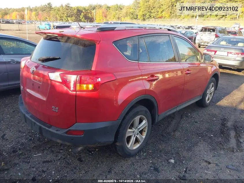 2013 TOYOTA RAV 4 VIN JTMRFREV4DD023102 — фото 4