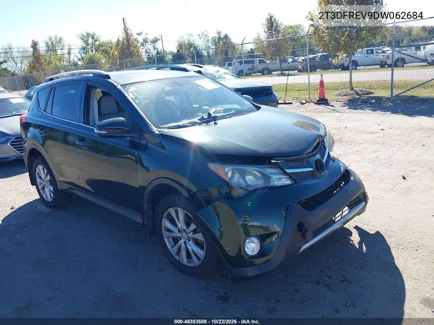 TOYOTA RAV 4 2013, VIN 2T3DFREV9DW062684