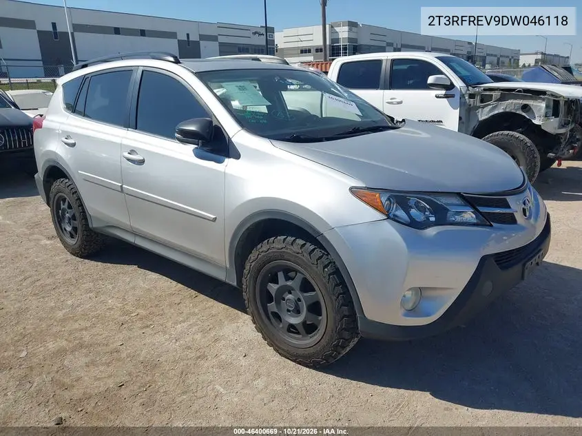 TOYOTA RAV 4 2013, VIN 2T3RFREV9DW046118