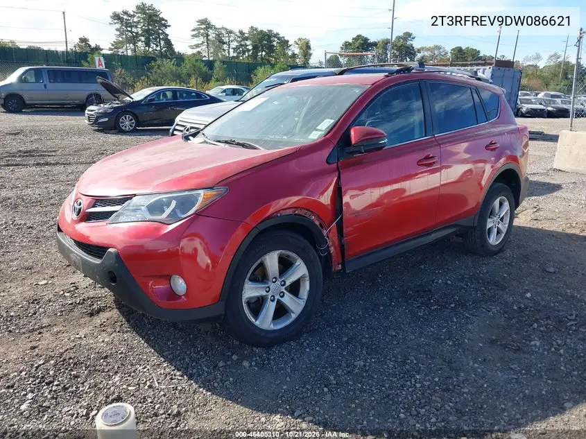 2013 TOYOTA RAV 4 VIN 2T3RFREV9DW086621 — фото 2