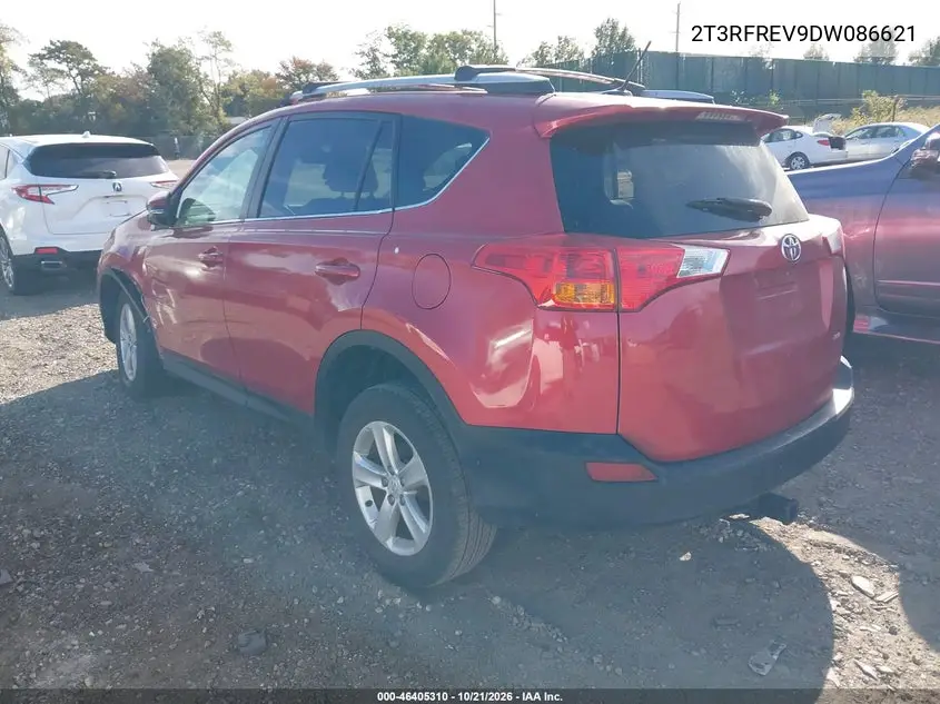 2013 TOYOTA RAV 4 VIN 2T3RFREV9DW086621 — фото 3