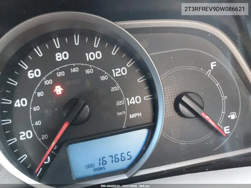 2013 TOYOTA RAV 4 VIN 2T3RFREV9DW086621 — фото 7